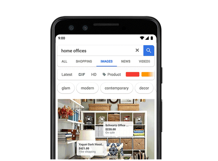 Google développe ses formats de vente directe à partir des images