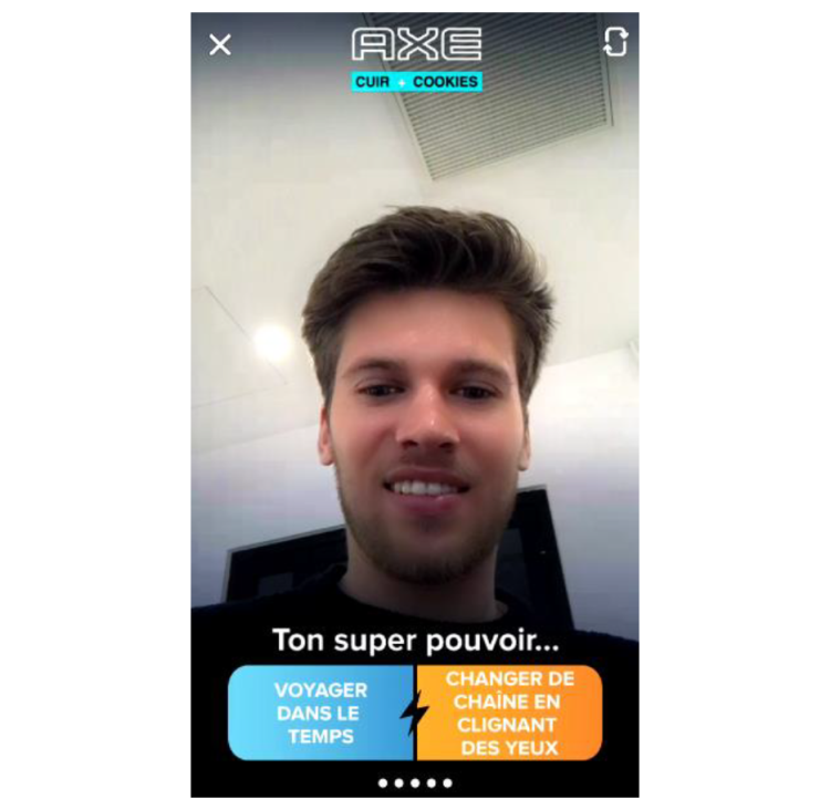 Axe inaugure le format Snappables de Snapchat avec Mindshare et Keyade pour lancer sa nouvelle gamme de déodorants et gels douche