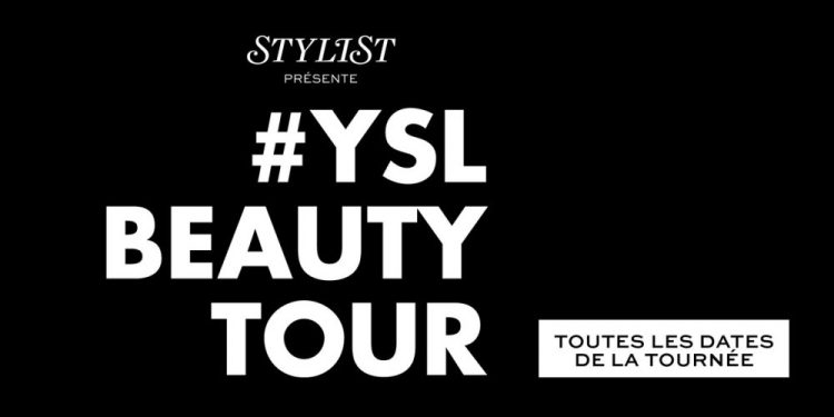 Stylist déploie le #YSLBEAUTYTOUR avec YSL Beauté