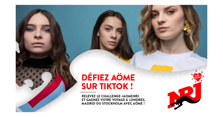 NRJ lance un concours sur TikTok