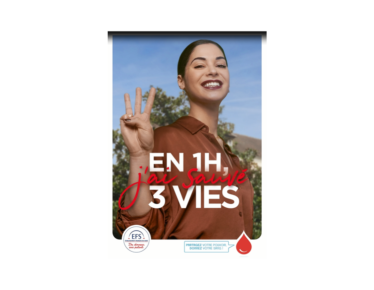 Dentsu Aegis Network en campagne pour l’EFS