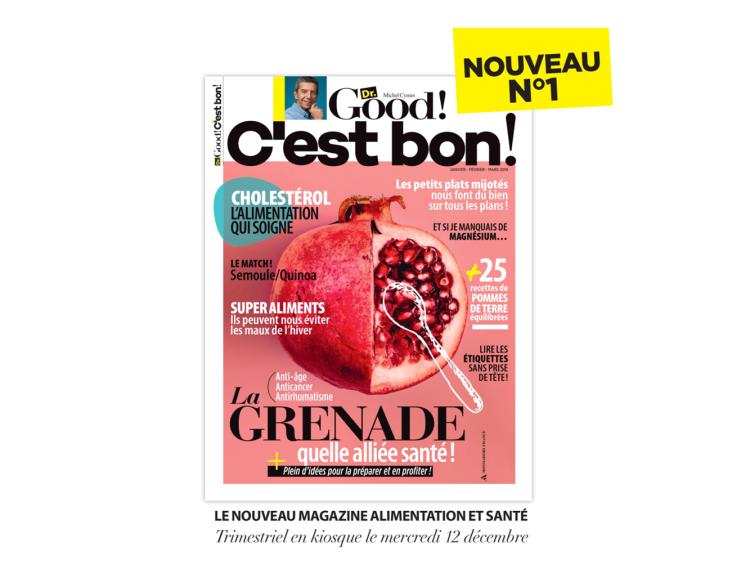 Michel Cymes enchaîne les succès sur magazine avec 113 000 exemplaires vendus de Dr. Good ! C’est bon !