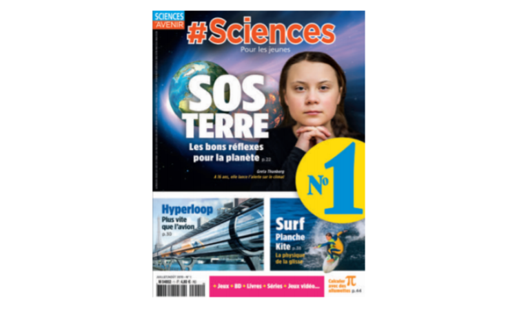 Lancement de #Sciences, mensuel scientifique destiné aux jeunes