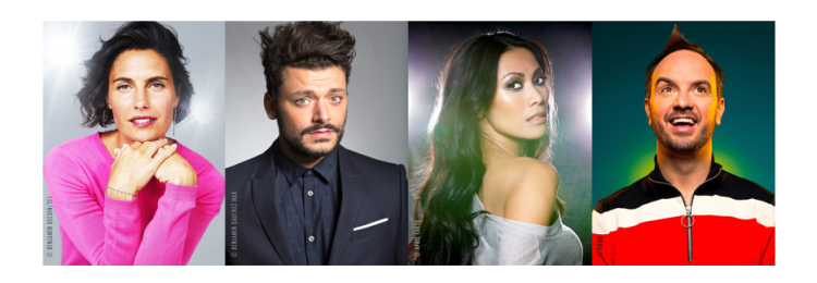 Alessandra Sublet, Kev Adams, Anggun et Jarry seront les enquêteurs aux côtés de Camille Combal pour «Mask Singer» sur TF1