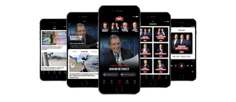 Une nouvelle application mobile pour RMC