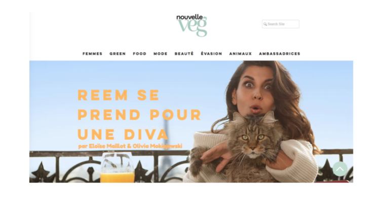 Naissance de «Nouvelle Veg», site lifestyle féministe universaliste et veggie