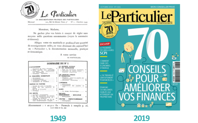 Le Particulier célèbre ses 70 ans