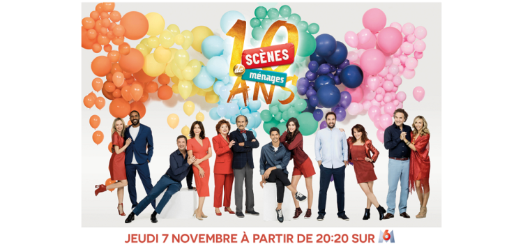 M6 célèbre les 10 ans de «Scènes de ménages» le jeudi 7 novembre à partir de 20h20