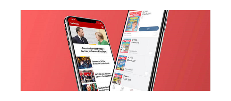 Le Point renouvelle son appli mobile