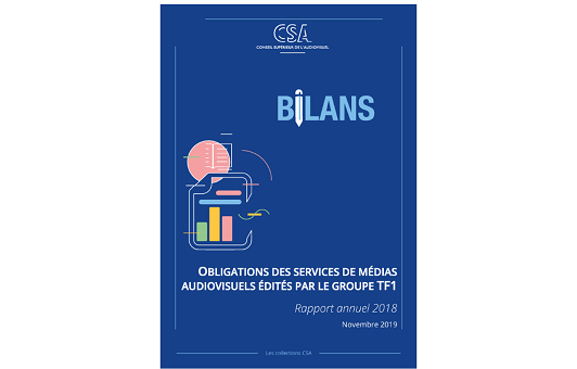 Le CSA valide les obligations des services de médias audiovisuels édités par le groupe TF1 pour 2018 mais signale la faible fréquence de la diffusion de magazines d’information politique en 2018