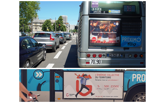 Les bus de Grenoble reconduisent Clear Channel