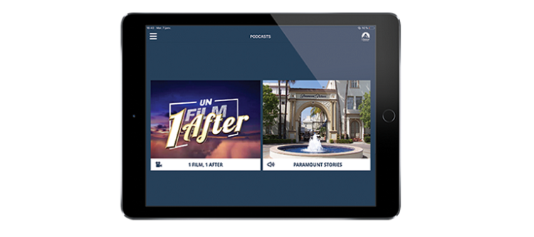 Paramount Channel enrichit son application mobile avec des podcasts