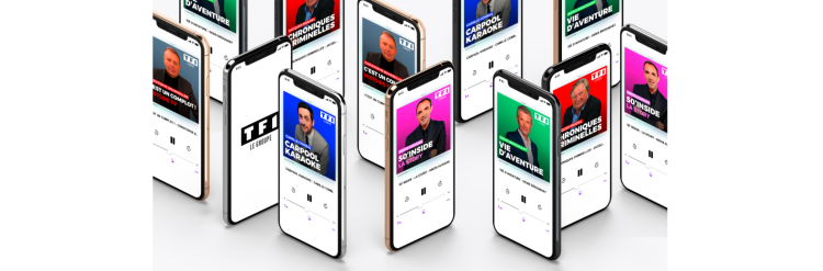 Une nouvelle collection de podcasts aux couleurs de TF1