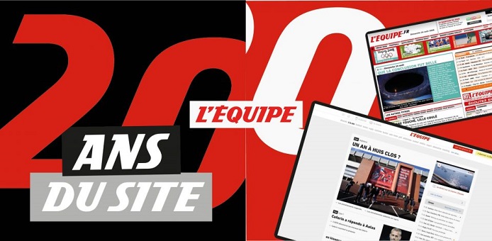 L’Équipe fête les 20 ans de son site sur TikTok