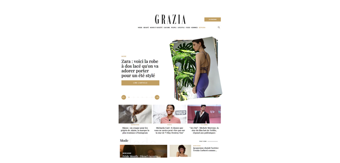 Grazia abandonne sa périodicité hebdomadaire pour privilégier la présence multicanale