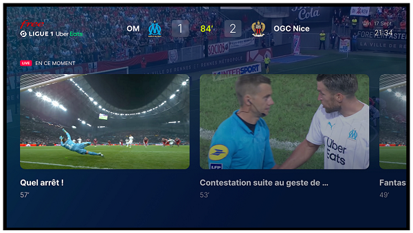 Free inaugure son arrivée comme diffuseur de la Ligue 1 avec une nouvelle application qui va diffuser tous les buts ainsi que des contenus propres