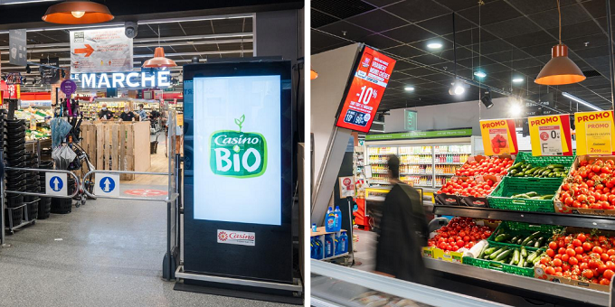 Clear Channel déploie ses écrans DOOH en supermarchés