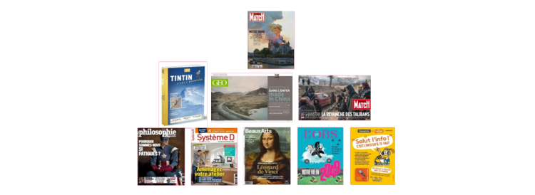 Paris Match nommé magazine de l’année lors des Prix Relay des Magazines de l’année 2020