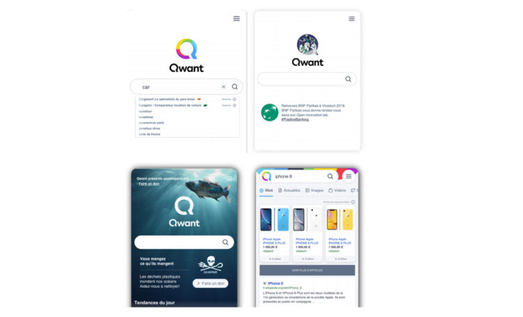 Qwant développe son offre publicitaire cookieless