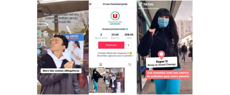 My Media accompagne U les commerçants sur TikTok