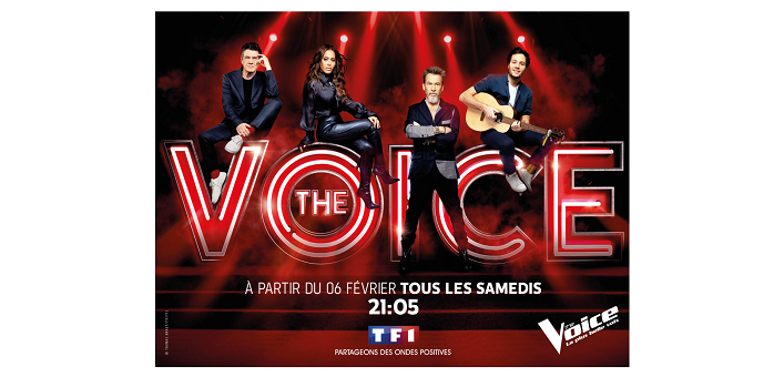 Nouvelle saison de «The Voice» à partir du samedi 6 février sur TF1