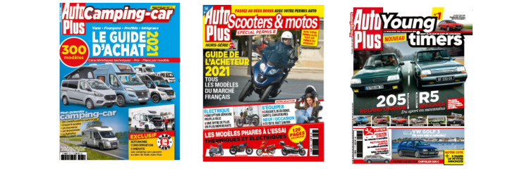 3 nouvelles déclinaisons print pour Auto Plus