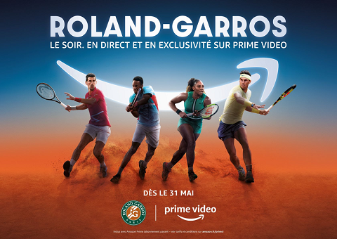 Le dispositif d’Amazon Prime Video autour de Roland-Garros