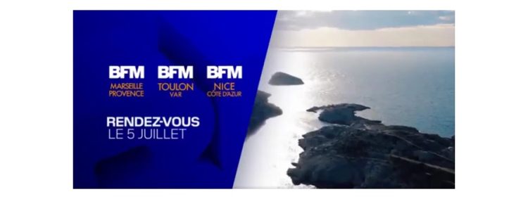 Lancement des chaînes locales BFM en région PACA le 5 juillet