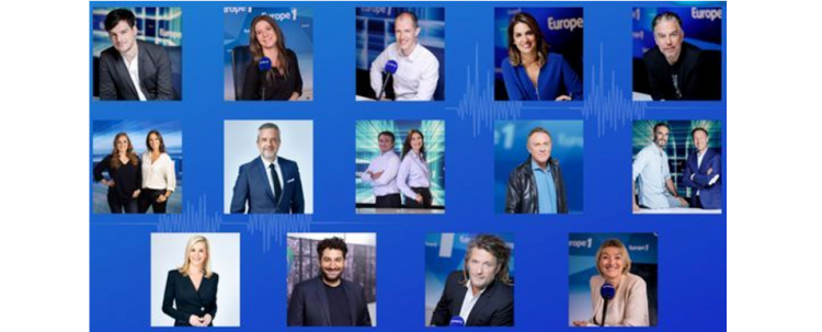 Europe1 : des nouvelles matinales et une nouvelle grille enrichie de ponts avec le groupe Canal+