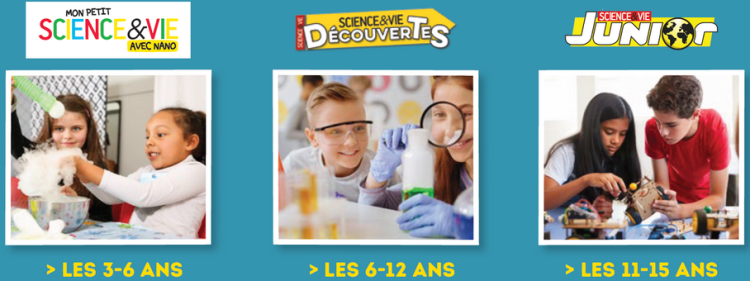 Science & Vie lance des ateliers scientifiques pour les enfants et les adolescents