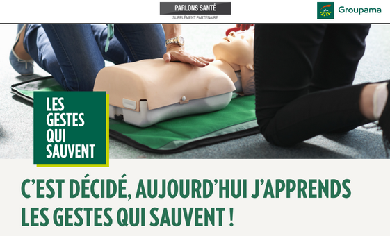 Une campagne vidéo en ligne de Groupama pour valoriser les gestes de premiers secours avec 366, Neo.tv et dentsu