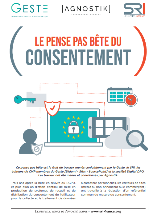 Le «Pense pas bête du Consentement» publié par le GESTE et le SRI