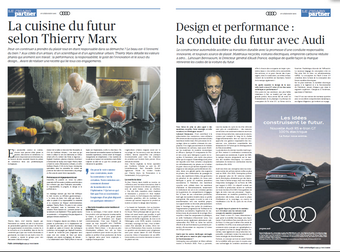 14Haussmann, Re-Mind PHD et Fuse illustrent les valeurs communes d’Audi et de Thierry Marx dans différents contenus