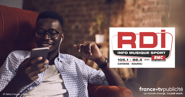 FranceTV Publicité renforce son offre «Outre-mer» avec la prise en régie de la radio RDI Guyane