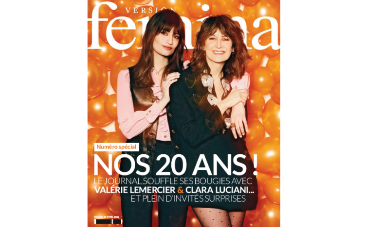 Version Femina fête ses 20 ans avec une nouvelle maquette