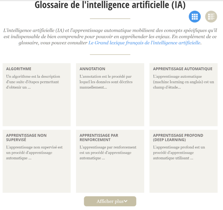 Intelligence artificielle : la CNIL met à disposition un ensemble de ressources pour le grand public et les professionnels