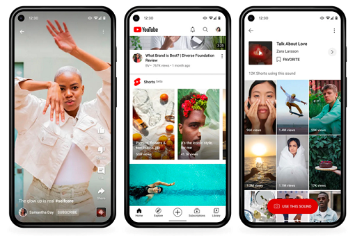 Google introduit des publicités dans YouTube Shorts, son format concurrent de TikTok