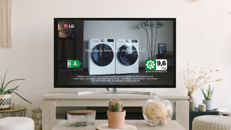 LG en campagne TV avec Re-Mind PHD et DXone