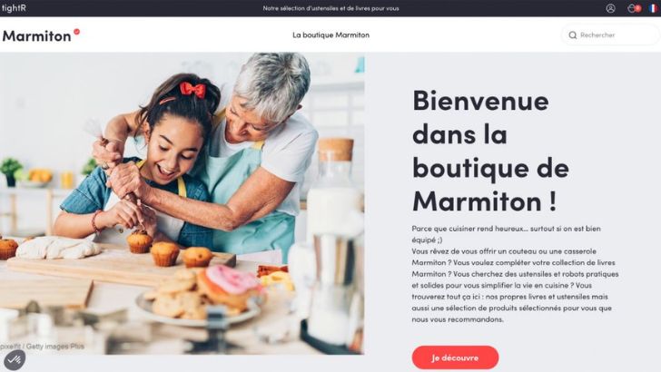 Marmiton mitonne une marketplace pour vendre ustensiles, ingrédients et livres de cuisine