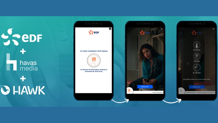 Sobriété énergétique : EDF sensibilise les Français avec Havas Media et Hawk