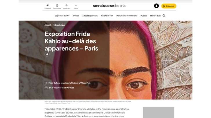 Le magazine culturel Connaissance des Arts se dote d’un nouveau site