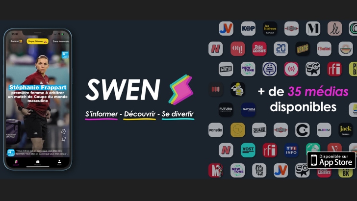 Fonctionnalité sociale, Android, nouveaux médias : l’application Swen dévoile ses projets