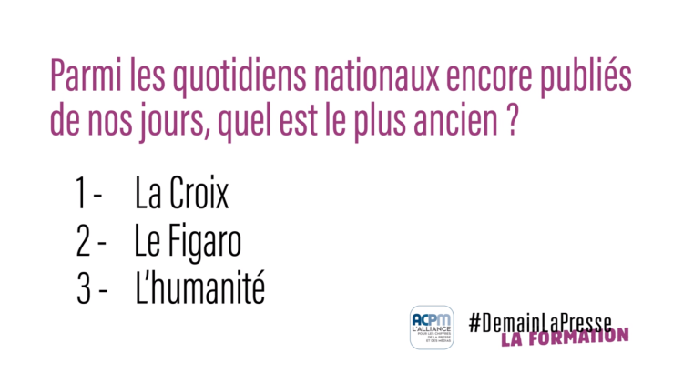 Quiz ACPM #2 : trouvez la réponse à cette question !