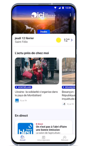 Lancement officiel d’ «ici », plateforme locale de France 3 et de France Bleu