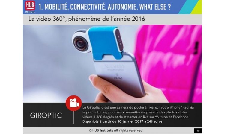 Les 10 grandes tendances du CES 2017 par le Hub Institute