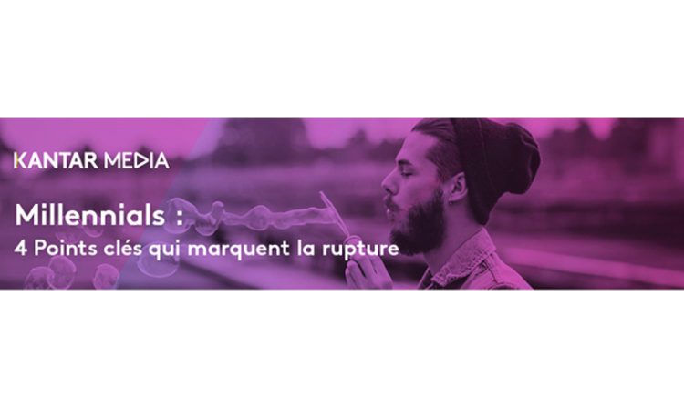 Infographie : 4 points de repère pour décrire les Millennials avec Kantar Media TGI