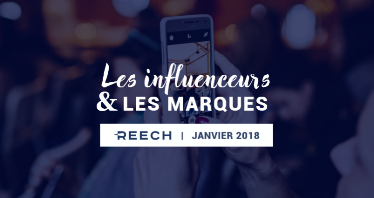 Infographie : les influenceurs et les marques en 2018