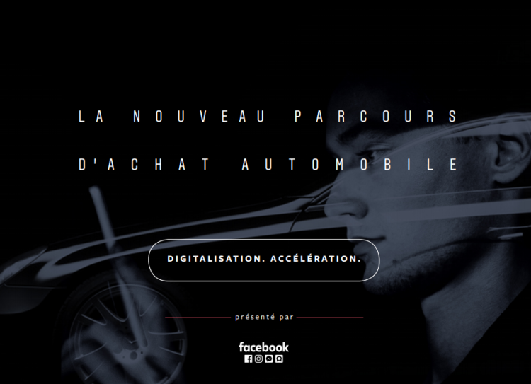 La digitalisation du parcours d’achat automobile quantifiée par Facebook avec Gfk