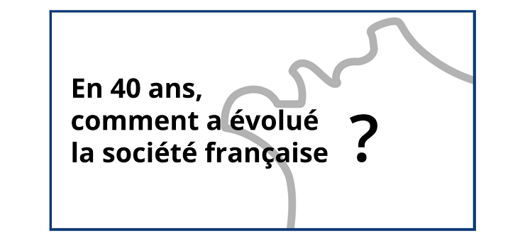 Portrait social de la France : 40 ans d’évolution mis en évidence par l’Insee