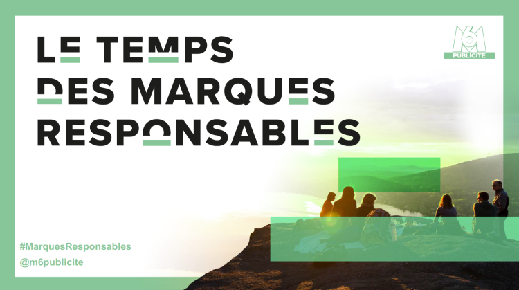 Infographie : M6 Publicité met en lumière les enjeux liés au développement durable et responsable des marques dans sa dernière étude